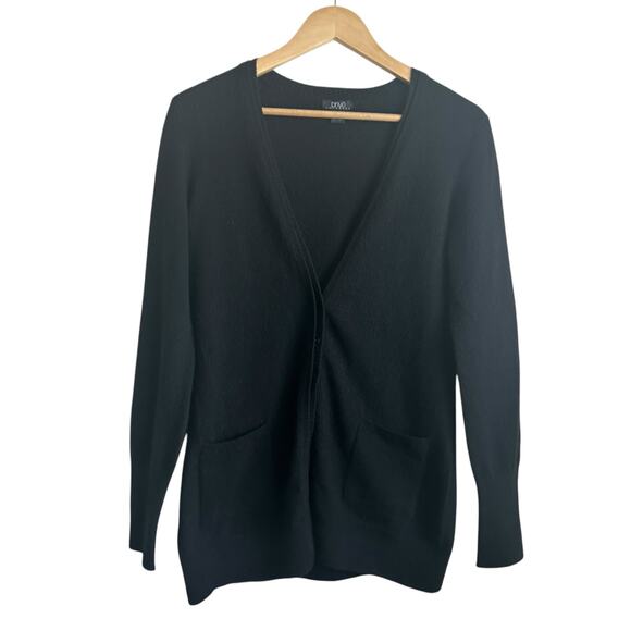 Prive’ Women Cashmere Cardigan XS‎ Quiet Luxury Career Classic Capsule Neutral - Picture 1 of 14